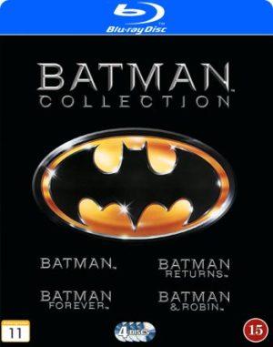 BATMAN COLLECTION 1-4 (4 disc) - Blu-ray